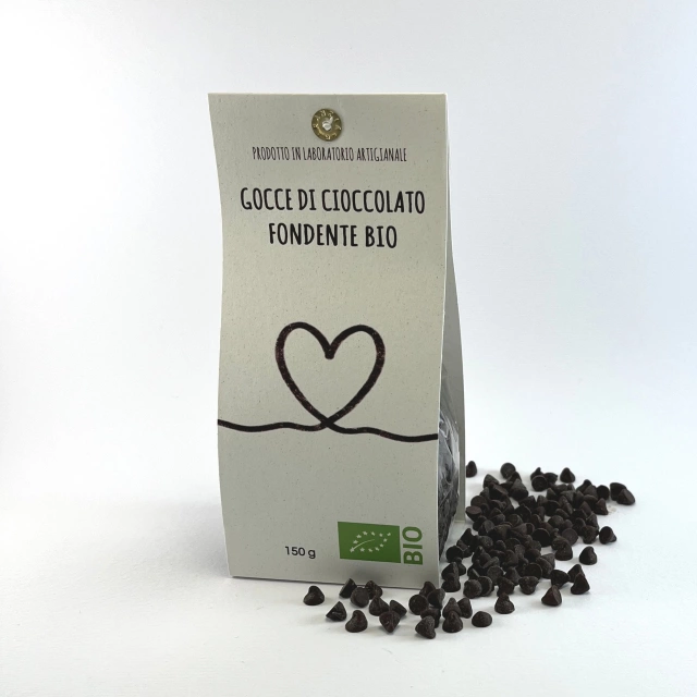 Gocce di cioccolato fondente BIO