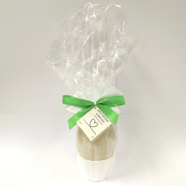 Uovo cioccolato bianco BIO